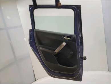 Rear left door - Peugeot 2008 I PH.1 - Bleu Fonce - 9802969780 - V0-1336A