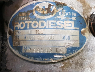 Moteur type U25651 - Citroen C25 - W0-6886M