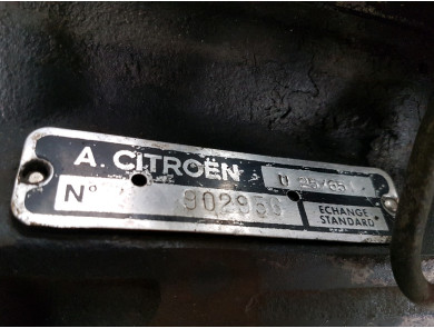 Engine type U25651 - Citroen C25 - W0-6886M