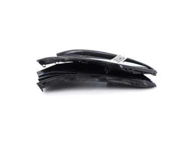 Lot de deux grilles latérales de pare choc avant - Volkswagen GOLF VIII - Gris Fonce - 5H0853665H041 - V0-7325P