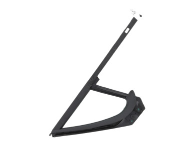 Right front side glass - Peugeot 208 I PH.2 - Bleu Fonce - 9801475980 - N2-2072Z