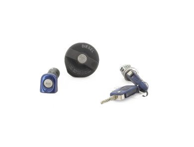 Steering lock and door key cylinders kit - Fiat STILO - 71751566 - S0-6271B