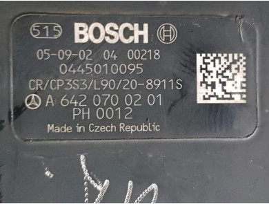 Engine type A6420107400 - Mercedes CLASSE E III PH.1 - Y1-4321V