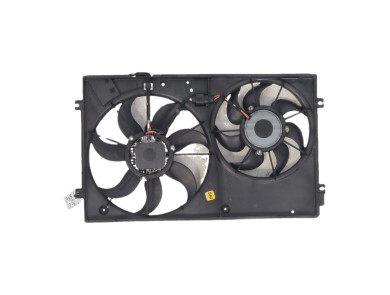 Radiator fan + mounting - Volkswagen SCIROCCO III PH.1 - 1K0959455FR - I0-0222H