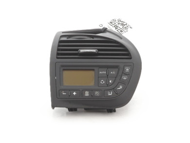 Left front heating control panel