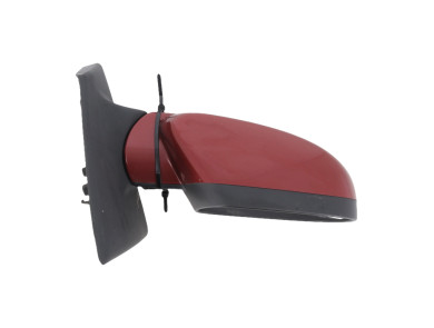 Right wing mirror - Renault CLIO III PH.2 - Rouge Clair - 7701071866 - T1-8113T