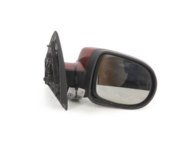 Right wing mirror - Renault CLIO III PH.2 - Rouge Clair - 7701071866 - T1-8113T