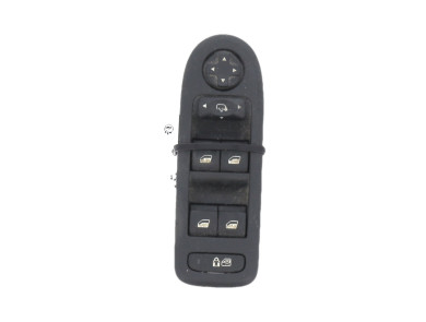 Left window-lift switch panel used - Peugeot 308 - 6490 27