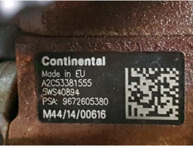 Engine type 9H05 - Peugeot 2008 I PH.1 - M1-6859Q