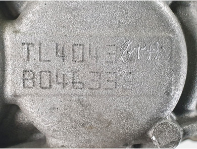 Gearbox type TL4043 - Dacia DUSTER I PH.1 - H1-2881R