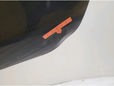 Rear left door - Opel CORSA D PH.2 - Noir - 93189342 - C1-7115U