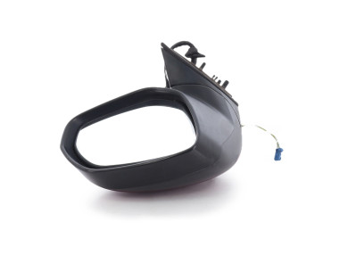 Right wing mirror - Citroen C4 PICASSO I - Rouge Fonce - 00008153G9 - L0-7386Y
