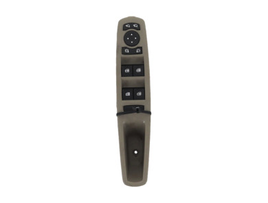 Left window-lift switch panel - Renault SCENIC III PH.1 - 809615953R - U0-6458C