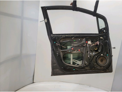Left front door - Toyota YARIS II PH.1 - Noir - 670020D170 - Q1-8343V