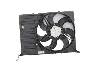 Radiator fan + mounting used - Mini MINI - 17428486443