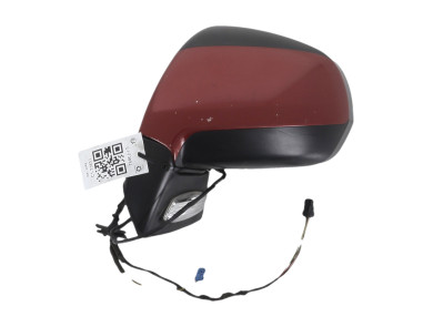 Left wing mirror - Citroen C4 PICASSO I - Rouge Fonce - 00008153H0 - C1-7383J