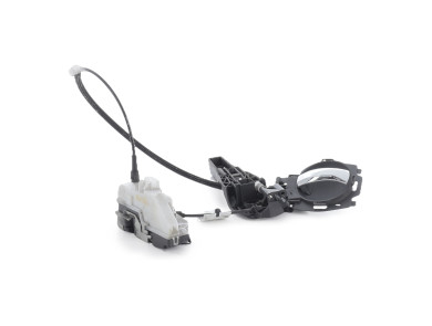 Serrure de porte droite - Citroen C2 - Rouge Fonce - 00009136Q7 - E1-7299K