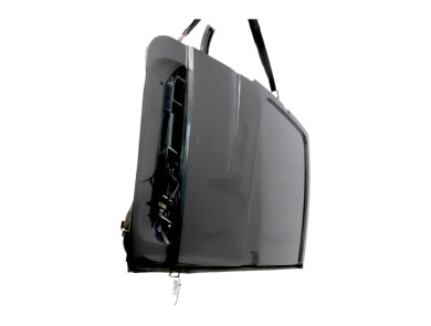 Left rear swing door - Mercedes SPRINTER II - Gris Fonce - 9067402100 - H0-2707N