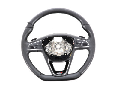 Steering wheel used - Seat LEON - 5F0419091E FSJ