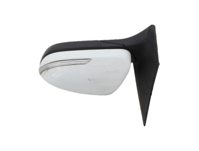 Rétroviseur gauche - Hyundai I20 II PH.1 - Blanc - 87610C8550 - J1-8657Q