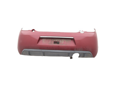 Rear bumper - DS DS3 I PH.2 - Rouge Fonce - 1611631580 - S1-1644K
