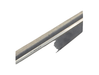 Bandeau de porte avant gauche - Renault CLIO IV PH.1 - Gris Clair - 808774646R - I1-1094L