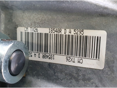 Gearbox type TL4362 - Renault CLIO V PH.2 - W1-6660V
