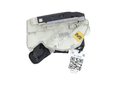 Serrure de porte arriere gauche - Volkswagen POLO V PH.1 - Gris Clair - 5K4839015M - E1-7085R
