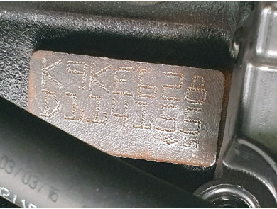 Engine type K9K628 - Renault CLIO IV PH.1 - B1-4246B