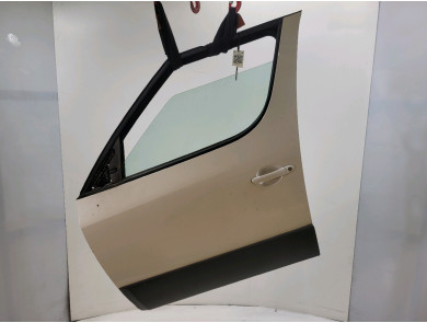 Left front door - Skoda ROOMSTER PH.2 - Blanc - 5J7831055 - S1-6956R