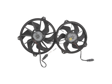 Radiator fan + mounting - Peugeot EXPERT TEPEE II - 00001253Q8 - H1-8576F