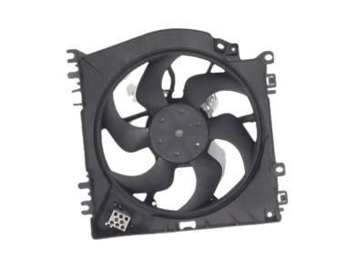 Radiator fan + mounting - Renault CLIO III PH.2 - 7701068310 - M2-0402S