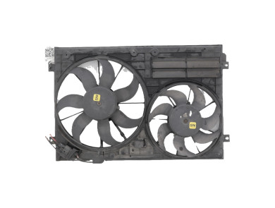 Radiator fan + mounting - Audi A3 SPORTBACK II PH.1 - 1K0959455EA - Q0-9939C