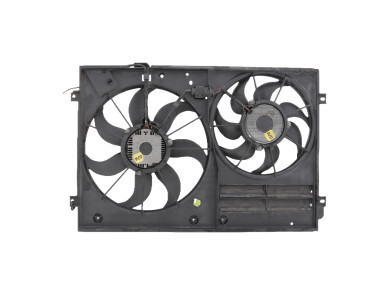 Radiator fan + mounting - Audi A3 SPORTBACK II PH.1 - 1K0959455EA - Q0-9939C