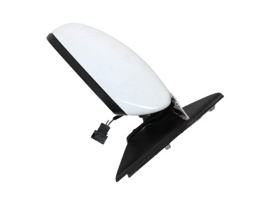 Left wing mirror - Skoda ROOMSTER PH.2 - Blanc - 5J1857507A - J1-8176R