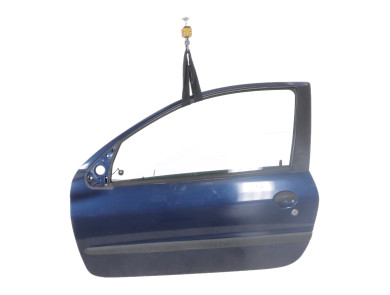Porte gauche (3 portes) - Peugeot 206 - Bleu Fonce - 9002K6 - Q0-7569T