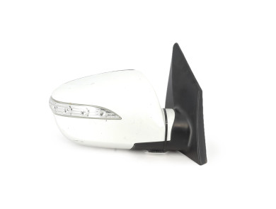 Right wing mirror - Hyundai IX35 PH.2 - Blanc - 876202S390 - F1-6609F