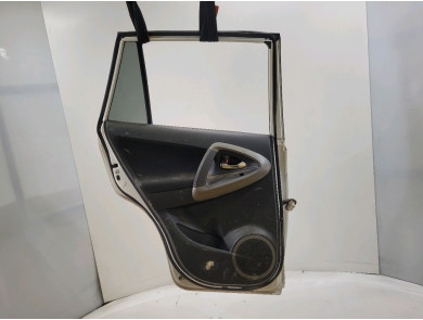Porte arrière gauche - Toyota RAV4 III PH.2 - Blanc - 6700442121 - T0-8687T