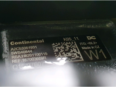 Engine type K9K646 - Renault CAPTUR I PH.1 - J0-9561Q