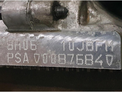 Engine type 9H06 - Peugeot 2008 I PH.1 - F1-2408R