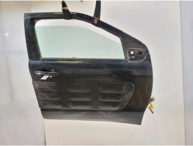 Right front door - Citroen C4 CACTUS PH.1 - Noir - 9801012880 - K1-2253P