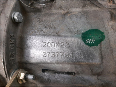 Gearbox type 20DM22 - Peugeot 206 - K1-5898P