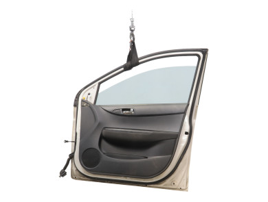 Porte avant droite - Hyundai I20 I PH.2 - Blanc - 760044P500 - P0-7085S