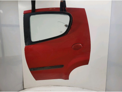 Porte arrière gauche - Citroen C1 I PH.1 - Rouge Fonce - 1612543780 - I0-9829V