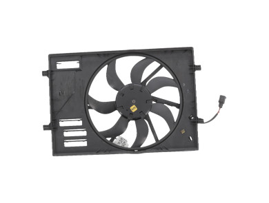 Radiator fan + mounting - Volkswagen GOLF VII PH.1 - 5Q0121203DD - V1-3423H