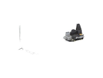 Serrure de porte avant droite - Peugeot 307 SW PH.1 - Gris Clair - 9136AA - M1-8380H