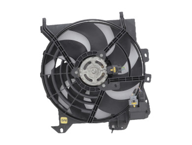 Radiator fan + mounting - Peugeot 207 - 9801666680 - W0-6837L