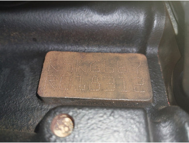 Engine type K9K667 - Dacia DUSTER I PH.2 - I1-6863H