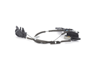 Left front door lock - Nissan MICRA IV PH.2 - Gris Clair - 80501-1HD1B - P1-6357J