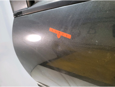 Rear left door - Peugeot 207 - Gris Fonce - 9006N2 - Y1-5871H
